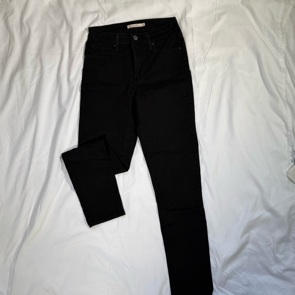 Classic Black Women's Stretch Jeans/Jeggings Levi’s
